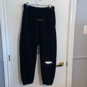 Essentials Black Sweat Pants